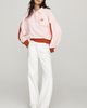Araminta James Splice Polo Sweatshirt - 4