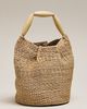 Aranaz Andrea Wood Handle Bucket Bag - 2