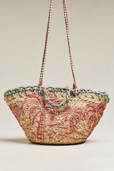 Aranaz Aplaya Straw Tote Bag