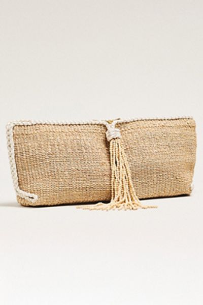 Aranaz Belinda Beaded Clutch