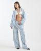 Aray Aray beach pants in blue stripes - 1