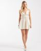 Aray Aray mini beach dress in oat-Neutral - 1