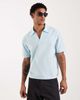 Aray Aray polo top in sky blue - 1