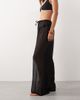 Aray Aray semi-sheer beach pants in black - 3