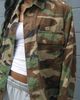 ARC ARC Vintage Camo Shirt Top in Camo, Women's at Urban Outfitters - 2