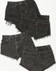 ARC ARC Vintage Levis Cut Off Denim Short in Denim/Black, Women's at Urban Outfitters - 3