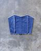 ARC ARC Vintage Reworked Denim Bustier Top in Tinted Denim, Women's at Urban Outfitters - 3