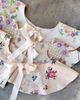 ARC ARC Vintage Reworked Embroidered Collar in Tan, Women's at Urban Outfitters - 2