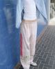 ARC ARC Vintage Reworked Embroidered Pieced Pants in Tan, Women's at Urban Outfitters - 1