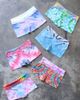 ARC ARC Vintage Reworked Fold Over Micro Tie Dye Short in Cool, Women's at Urban Outfitters - 3