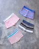 ARC ARC Vintage Reworked Striped Fold Over Shorts in Warm, Women's at Urban Outfitters - 2