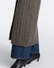 Arch4 Arch4 Bond Street cable-knit cashmere long cardigan - 5