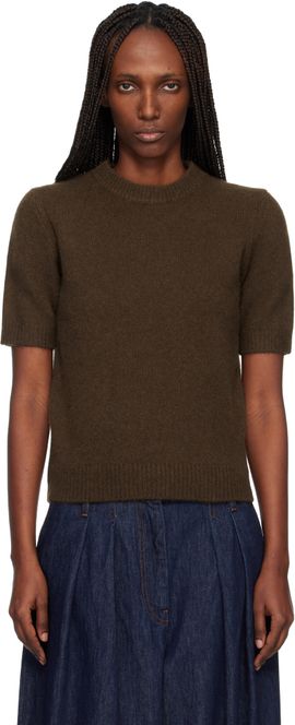 arch4 arch4 Brown Giselle Crewneck Sweater