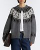 Arch4 Arch4 Fair Isle cashmere cardigan - 2