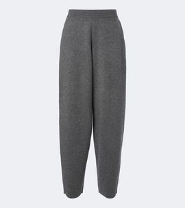 Arch4 Arch4 Hayden knitted cashmere barrel-leg pants