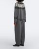 Arch4 Arch4 Hayden knitted cashmere barrel-leg pants - 6