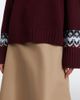 Arch4 Arch4 Moriond Fair Isle cashmere sweater - 4