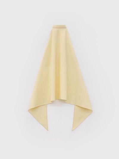Arch The Two Layers Scarf Blouse In Silk