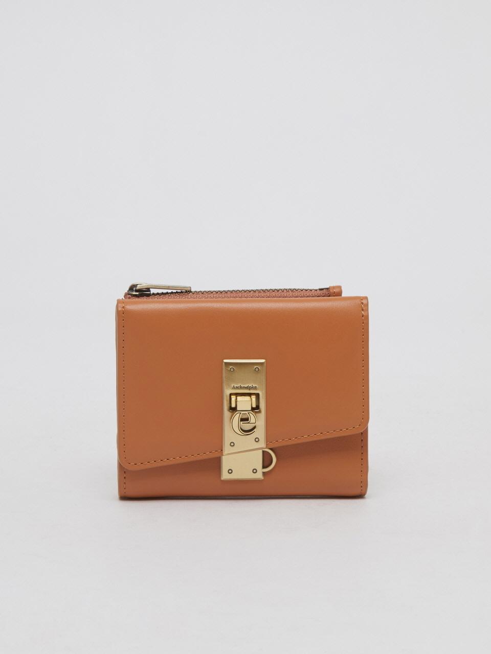 Archivepke Clip wallet (Golden pink)