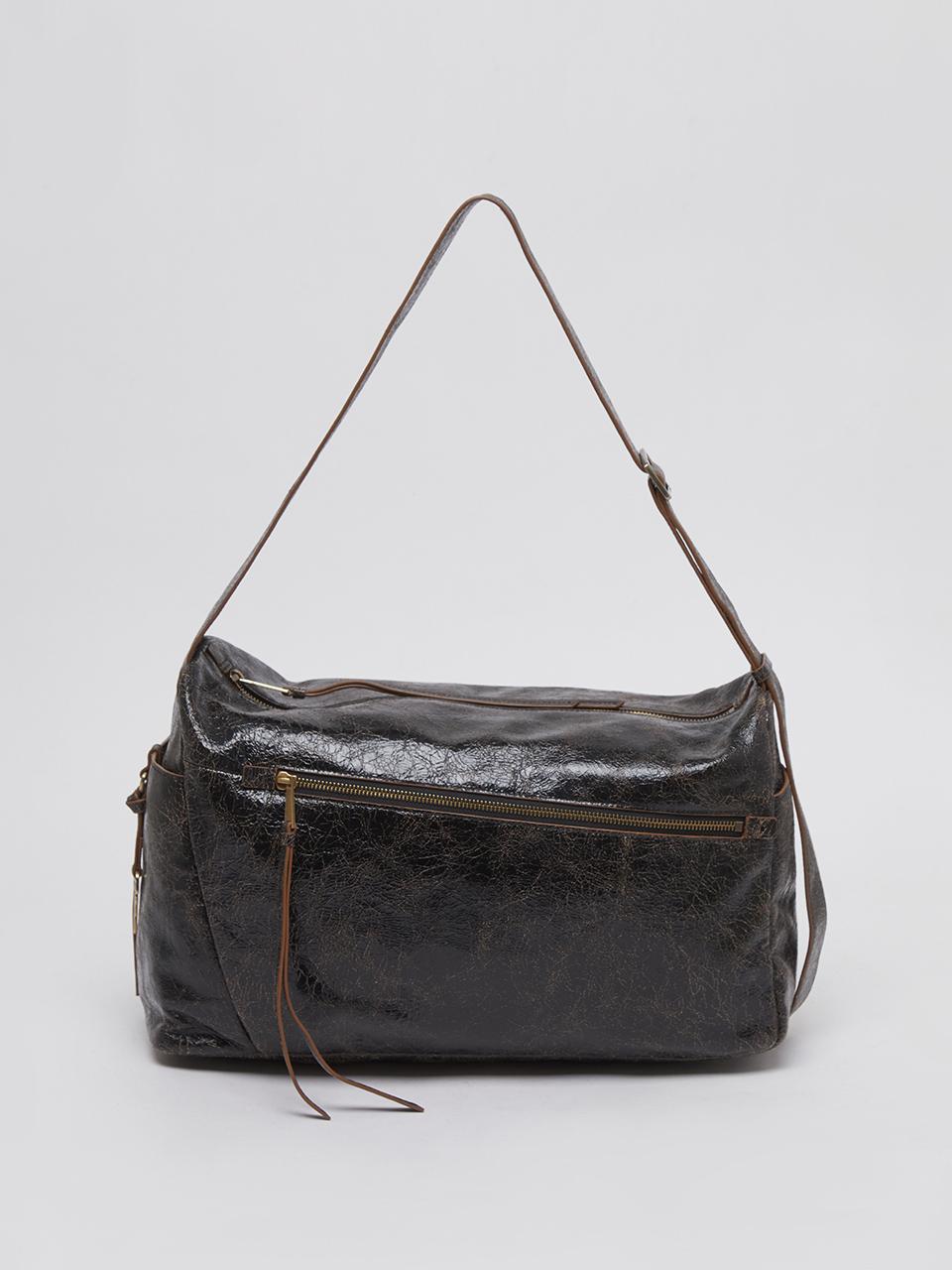 Archivepke Luv lock messenger bag (Rusty black)