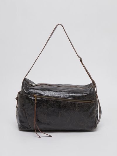 Archivepke Luv lock messenger bag (Rusty black)