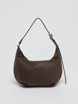 Archivepke Luv moon Nylon Shoulder Bag [brown]