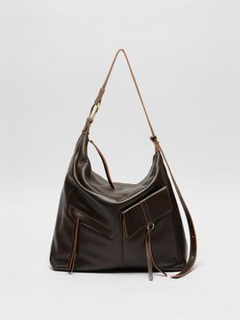 Archivepke Rider Easy Shoulder Bag [Stone Washed Brown]