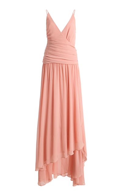 Arcina Ori Arcina Ori Delilah Ruffled Chiffon Maxi Dress