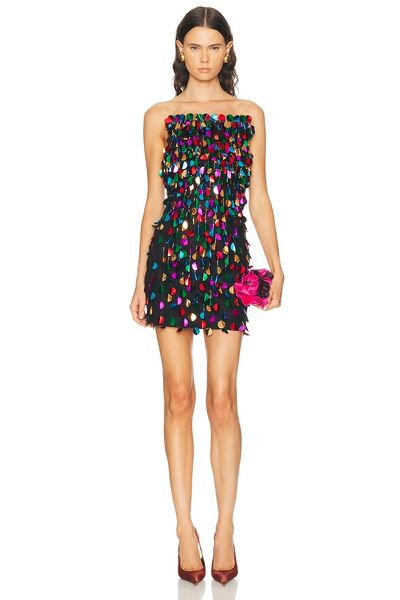 AREA AREA Confetti Mini Dress