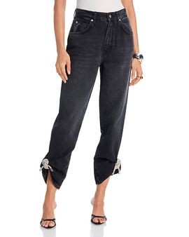 Area Area Crystal Knot Jeans
