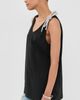 AREA AREA Crystal Knot Tank Top Washed Black - 4