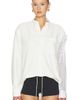 AREA AREA Deconstructed Sequin Oxford Shirt - 1