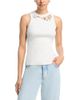 Area Area Embellished Cutout Tank Top - 1