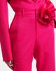 Area Area Floral-appliquÃ© wool capri pants - 4