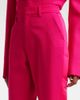 Area Area Floral-appliquÃ© wool capri pants - 5