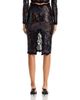 Area Area Iridescent Sequin Lace Midi Skirt - 2