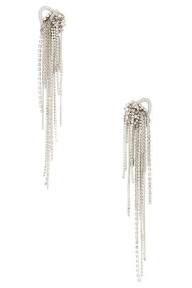 AREA AREA Long Messy Chain Earrings