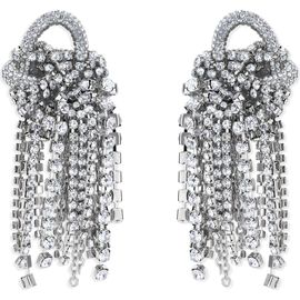 Area Area Messy Chain Drop Earrings