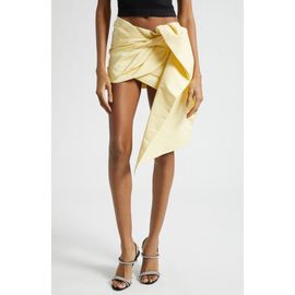 Area Area Taffeta Knot Miniskirt