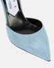 Area Area x Sergio Rossi Marquise denim pumps - 6