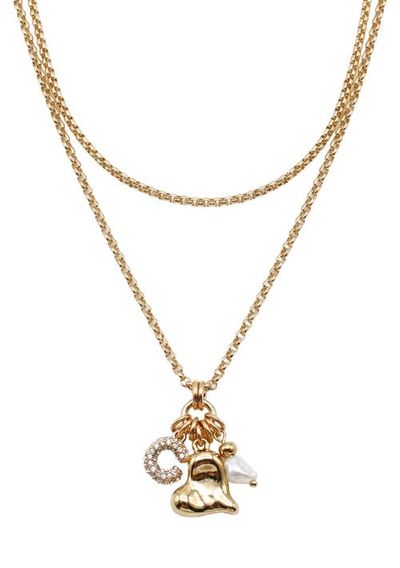 AREA STARS AREA STARS Archana Double Layer Charm Chain