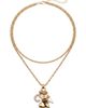 AREA STARS AREA STARS Archana Double Layer Charm Chain - 2