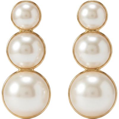 AREA STARS AREA STARS Arya Pearl Tier Earrings