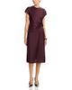 Area Stars Area Stars Avery Draped Satin Dress - 1
