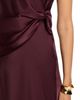 Area Stars Area Stars Avery Draped Satin Dress - 3