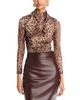 Area Stars Area Stars Carter Leopard Print Top - 1