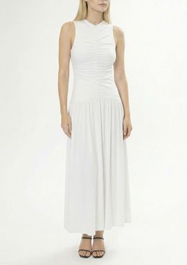 AREA STARS AREA STARS Ella Ruched Jersey Dress