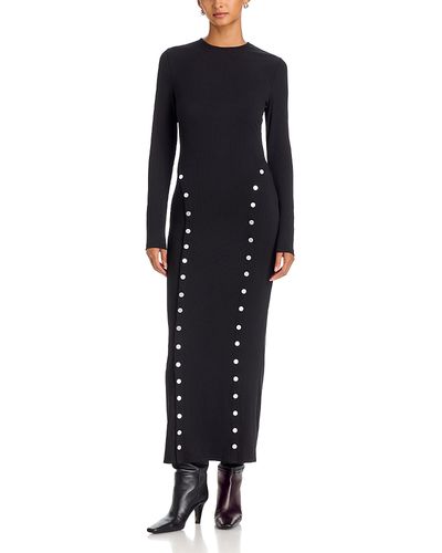 Area Stars Area Stars Grayson Button Trim Maxi Dress