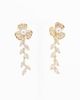 AREA STARS AREA STARS Karishma Pearl Floral Drop Earrings - 1