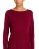 Area Stars Area Stars Miller Boat Neck Ribbed Sweater Dress - 3